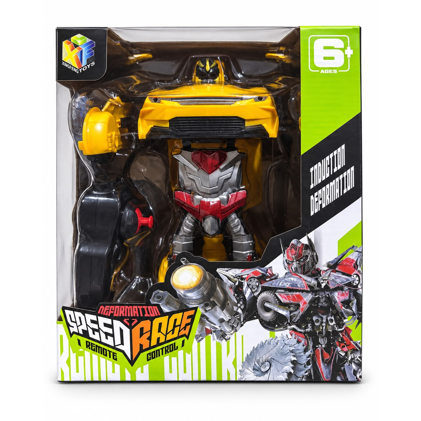 Speed Race Transformer Car Robot Rechargeable Remote Control