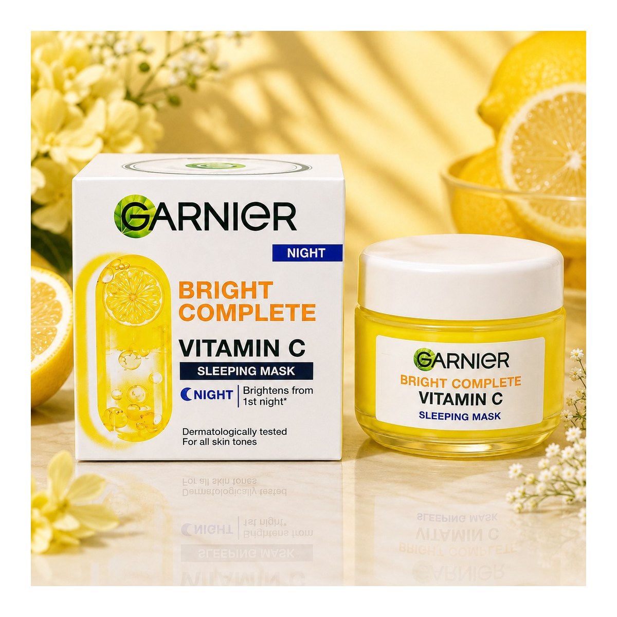 Garnier Bright Complete Vitamin C Sleeping Face Mask