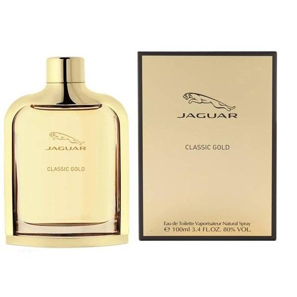 Jaguar Classic Gold Eau de Toilette 100ml bottle for men