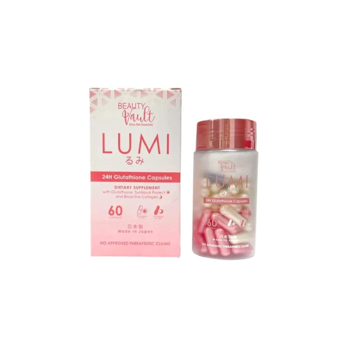 Lumi Glutathione Capsules Tablets