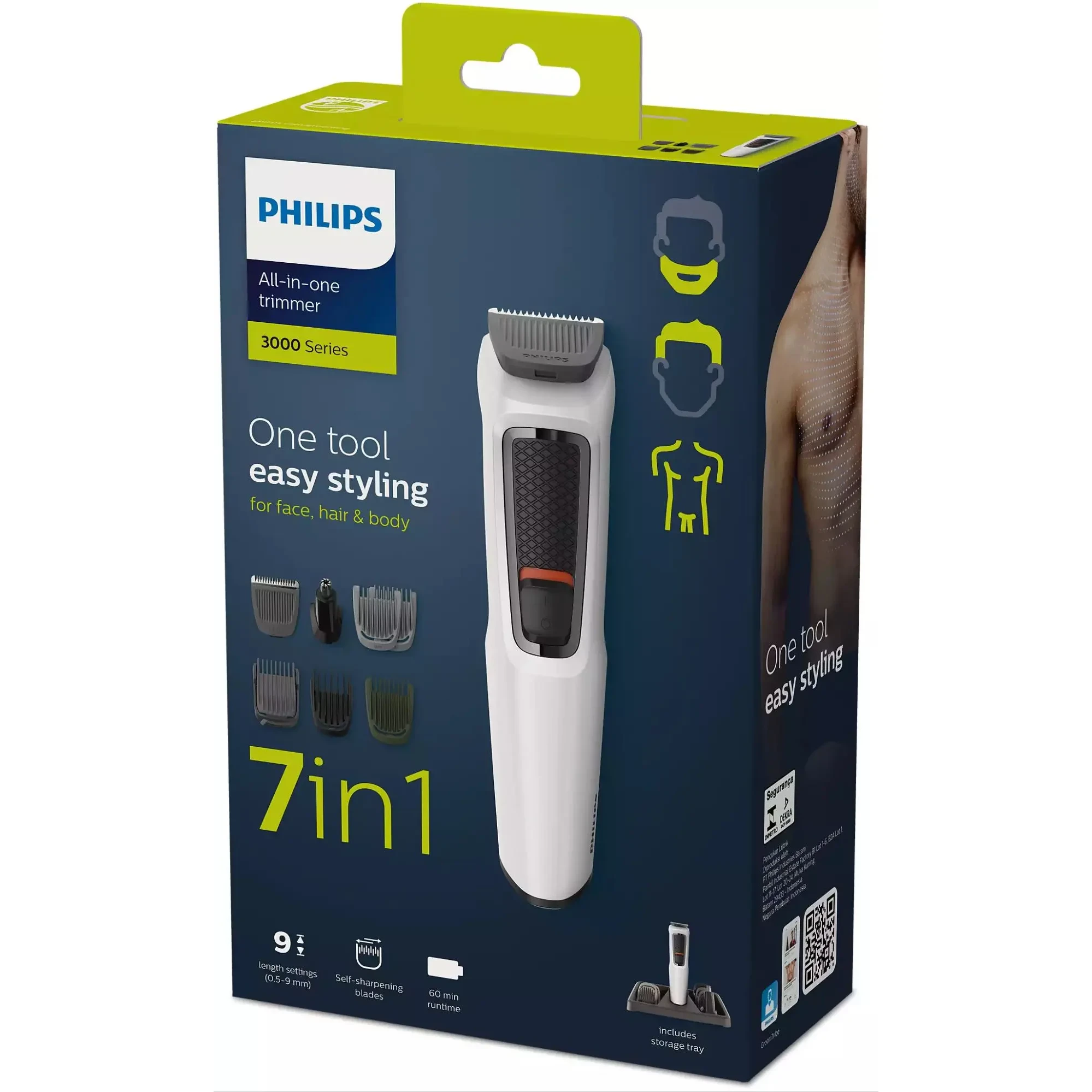 Philips MG3721 Multigroom Series 3000 7-in-1 Trimmer