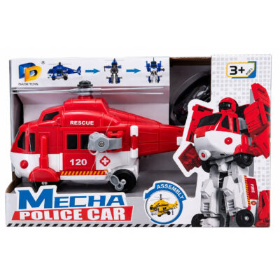 Mecha Helicopter Transformer Robot