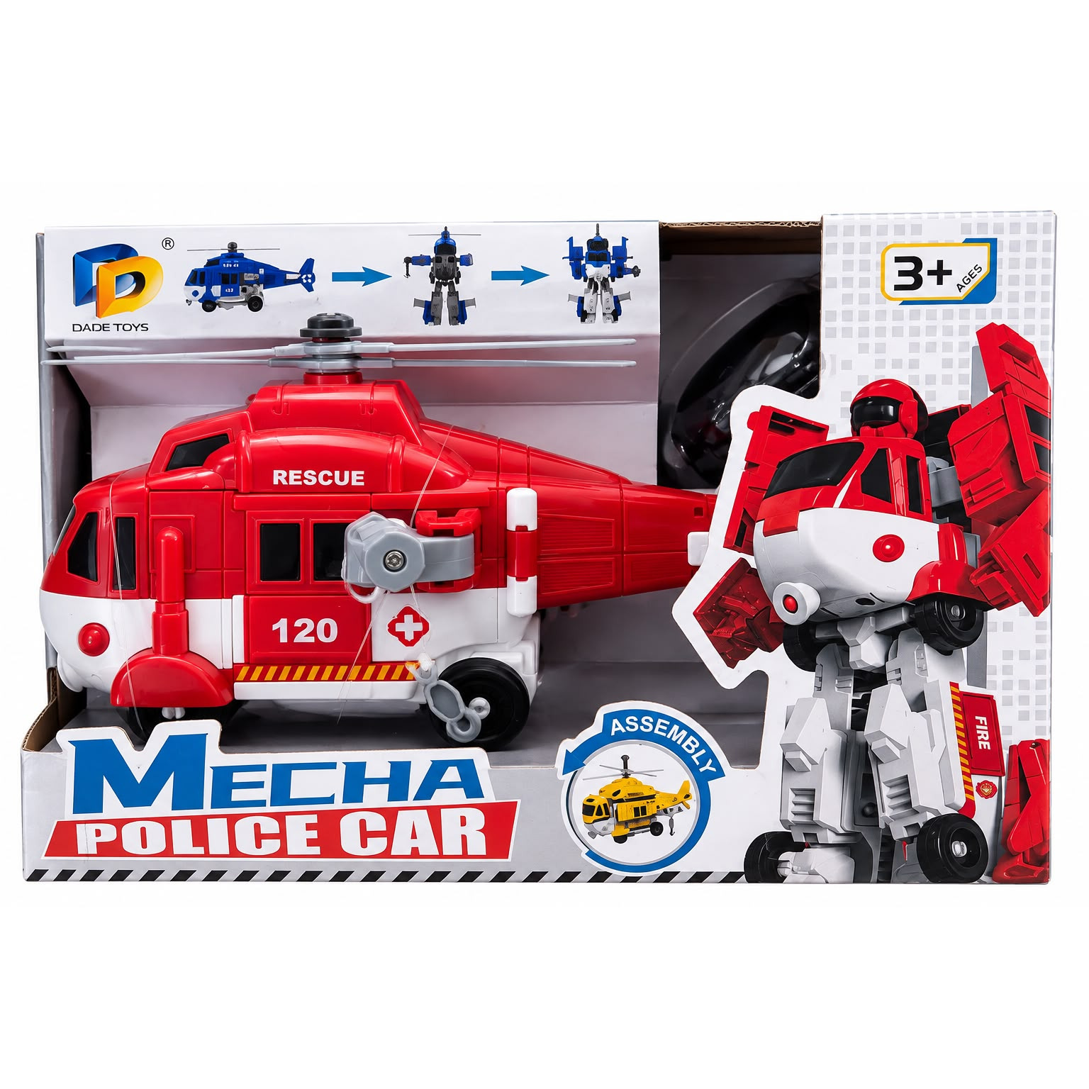 Mecha Helicopter Transformer Robot
