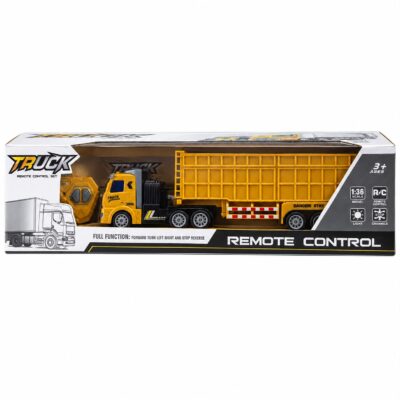 Container Truck (Yellow) Rechargeable Remote Control