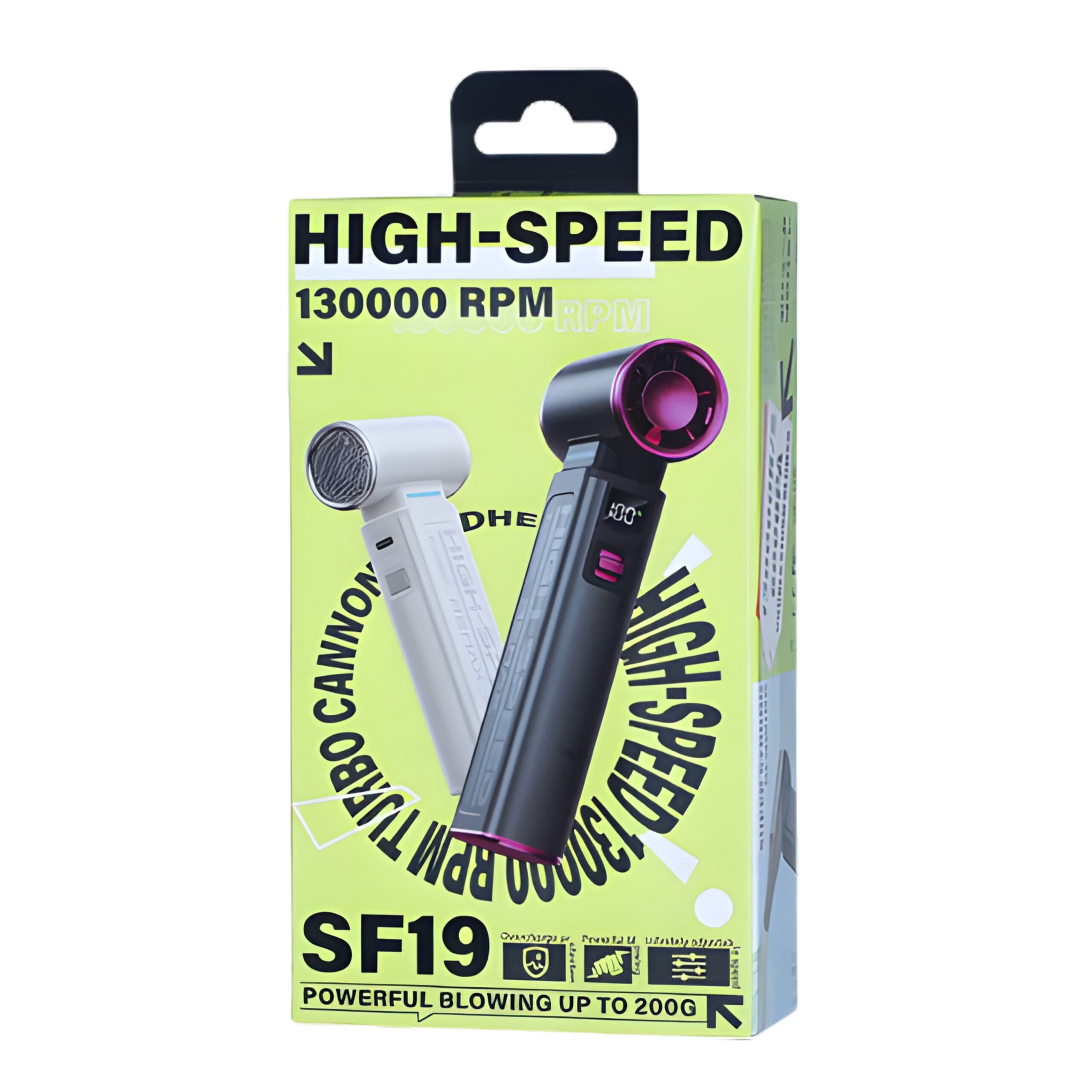 Remax SF19 13000RPM Turbo Cannon Handheld Fan photo 3