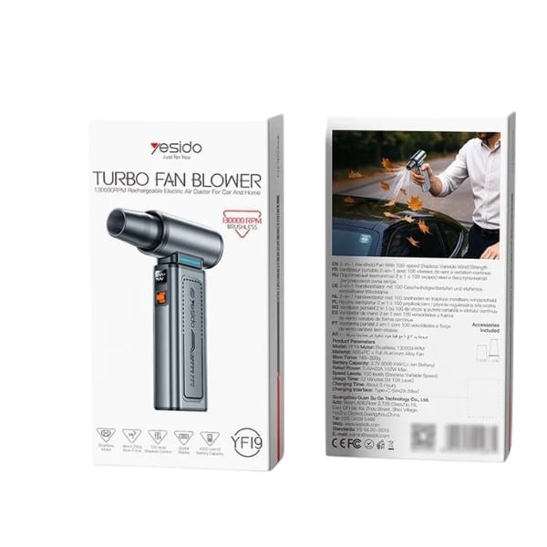 Yesido YF19 Turbo Fan Blower photo 2